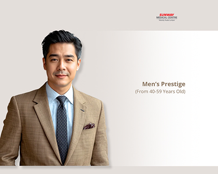 Men's Prestige health screening package