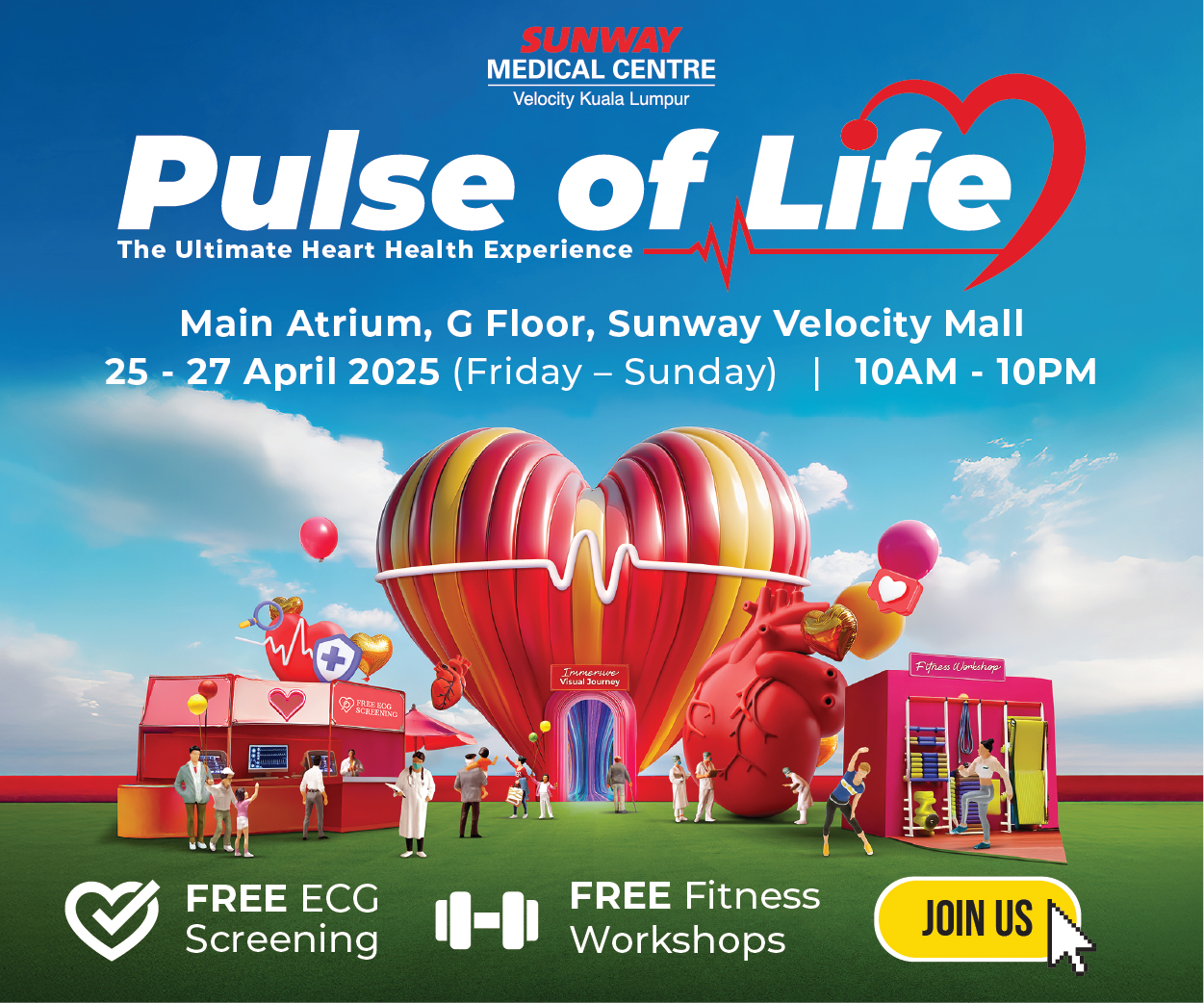 pulse of life, the ultimate heart health experience