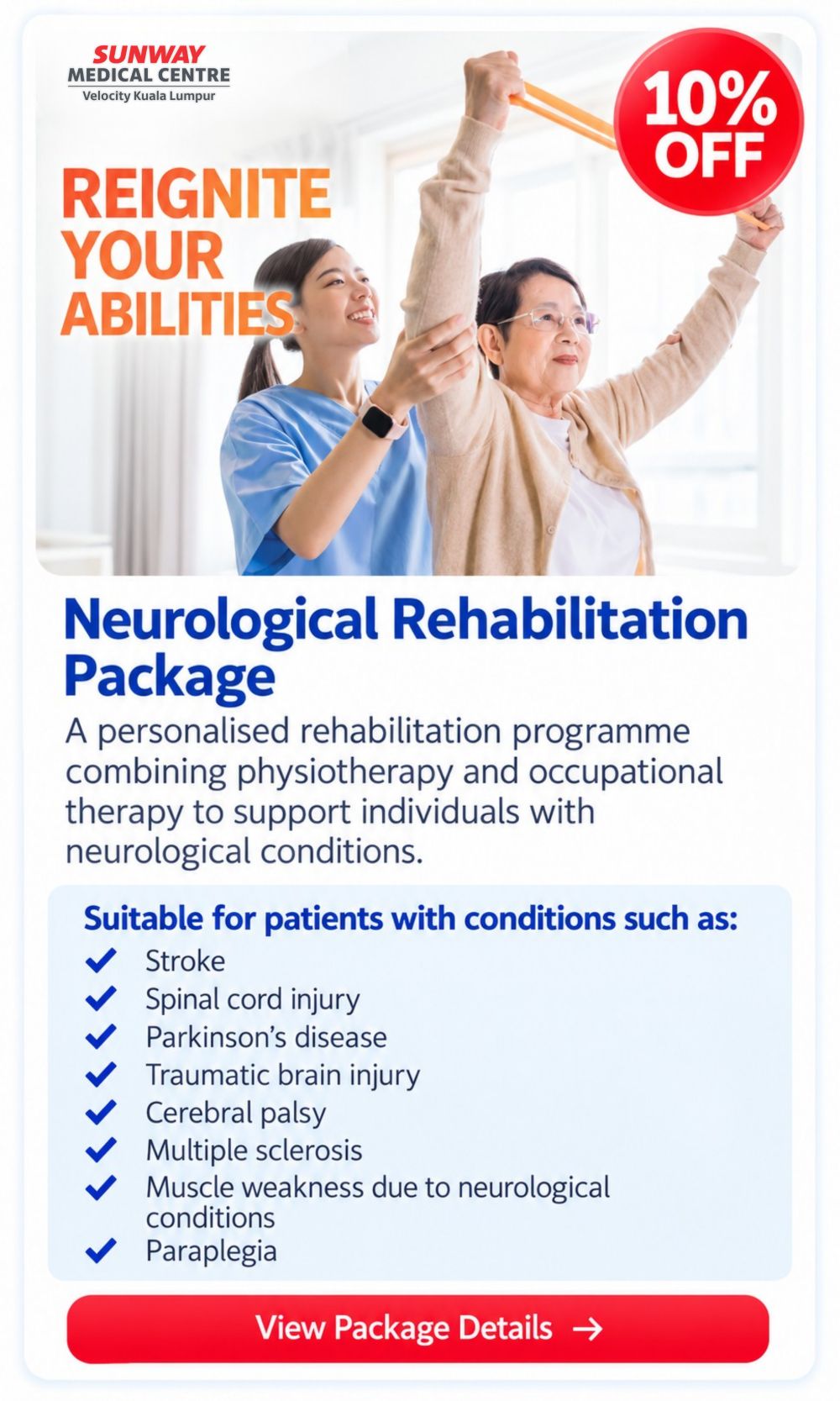 Neurological Rehabilitation Package - 10% off