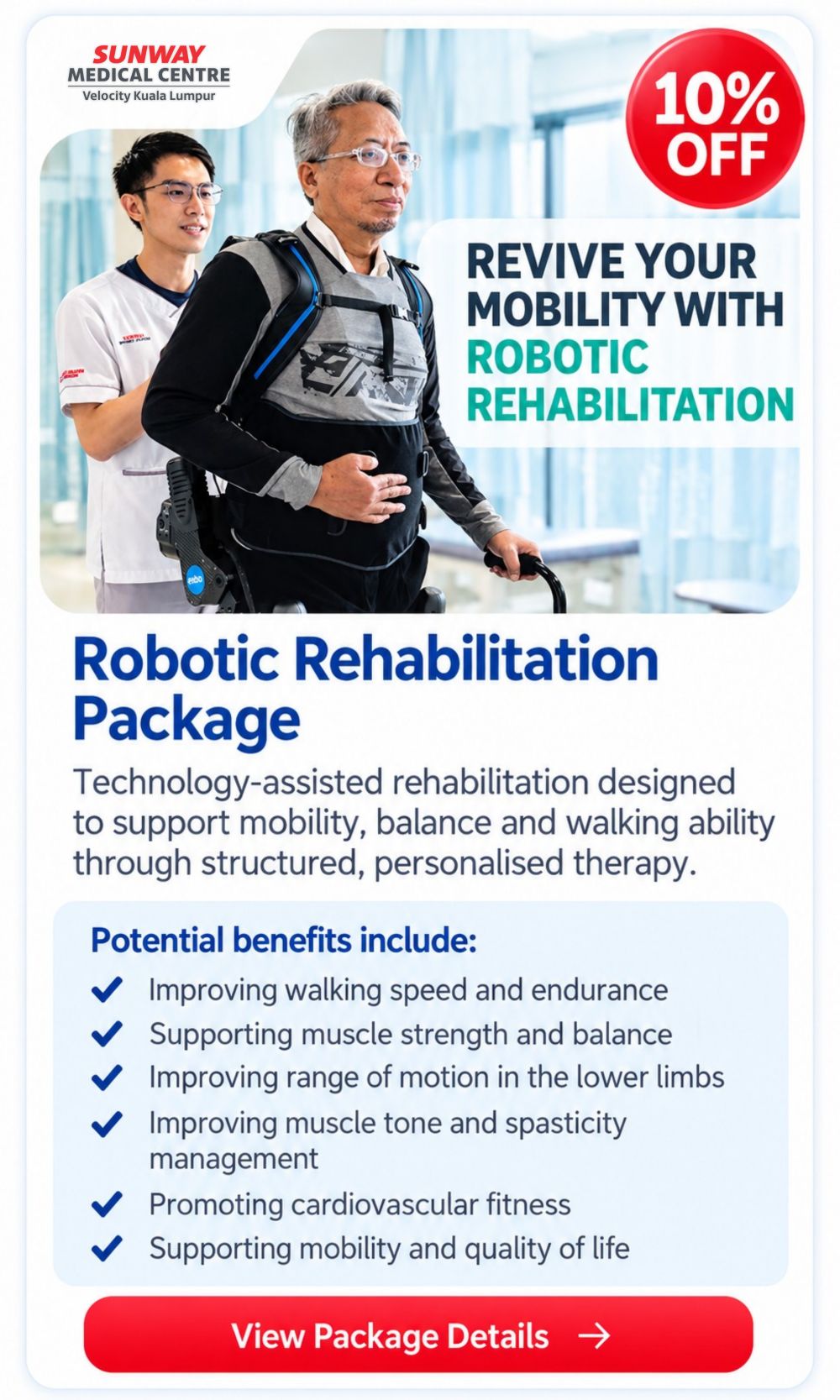 Robotic Rehabilitation Package - 10% off