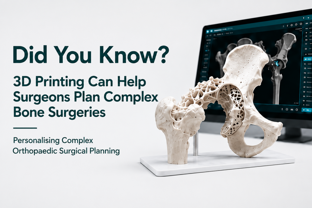 From Scan to Surgery: How 3D Printing Supports Complex Orthopaedic Care