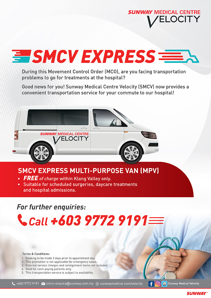 Sunway Medical Centre Velocity SMCV Express Multi-Purpose Van