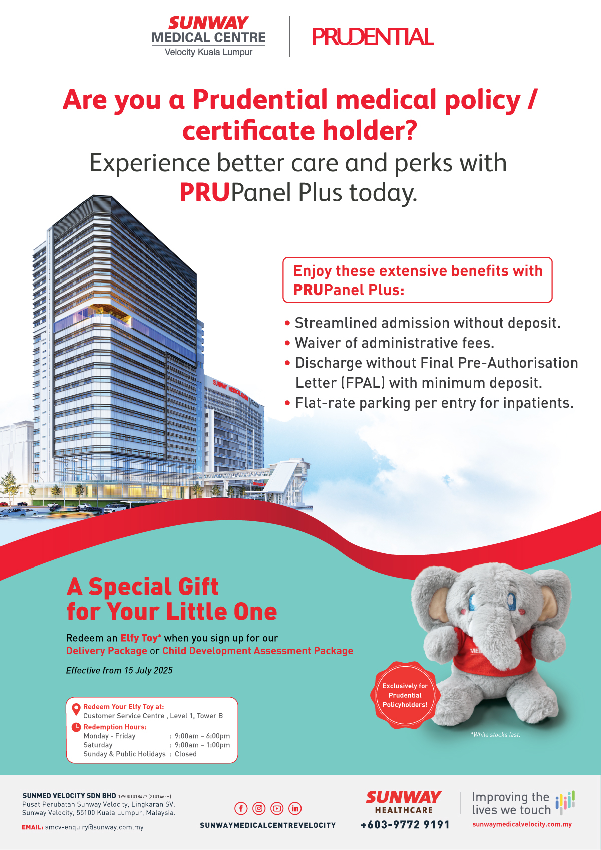 Experience better care and perks with PRUPanel Plus today
