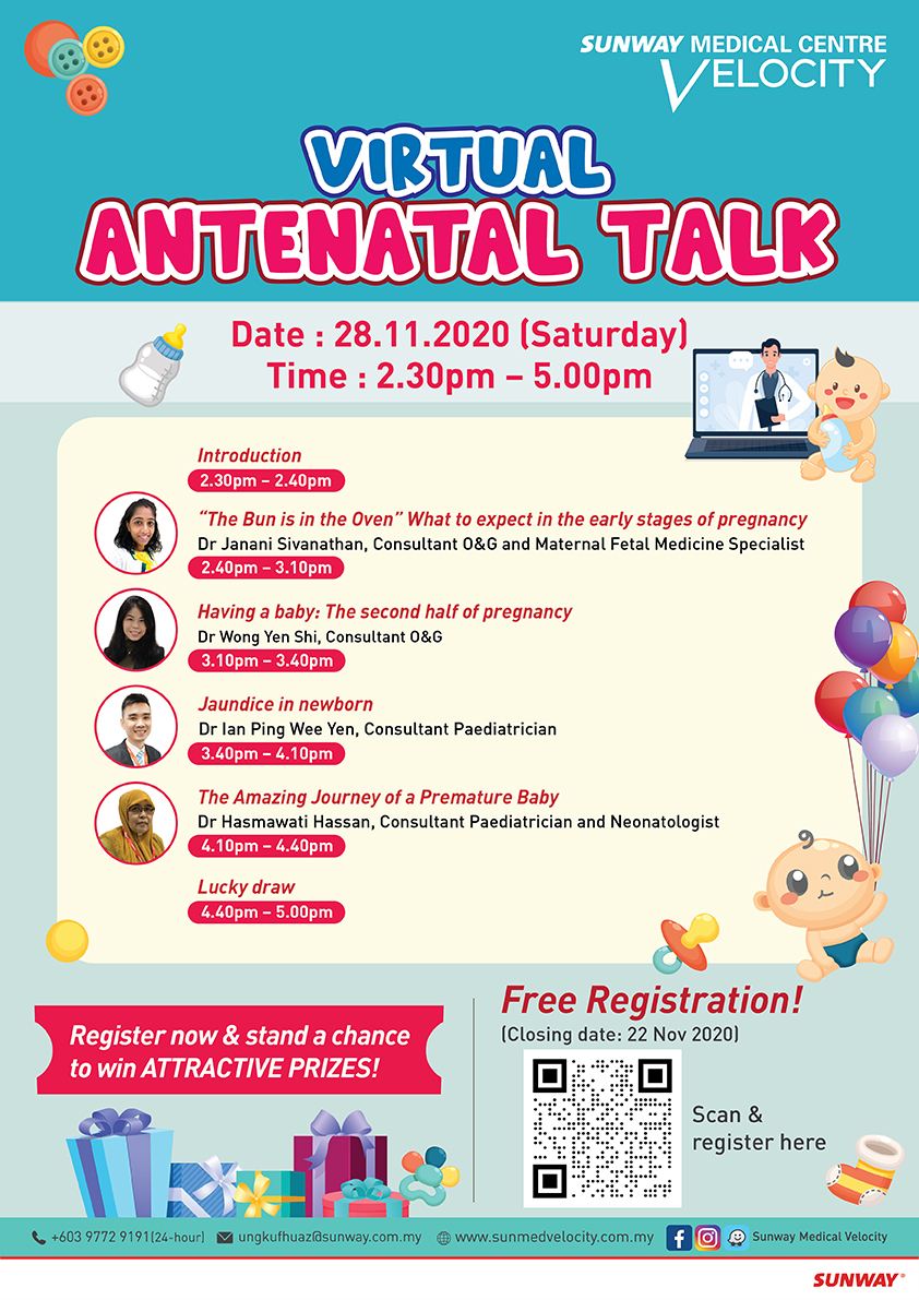 Sunway Medical Centre Velocity Virtual Antenatalk Talk