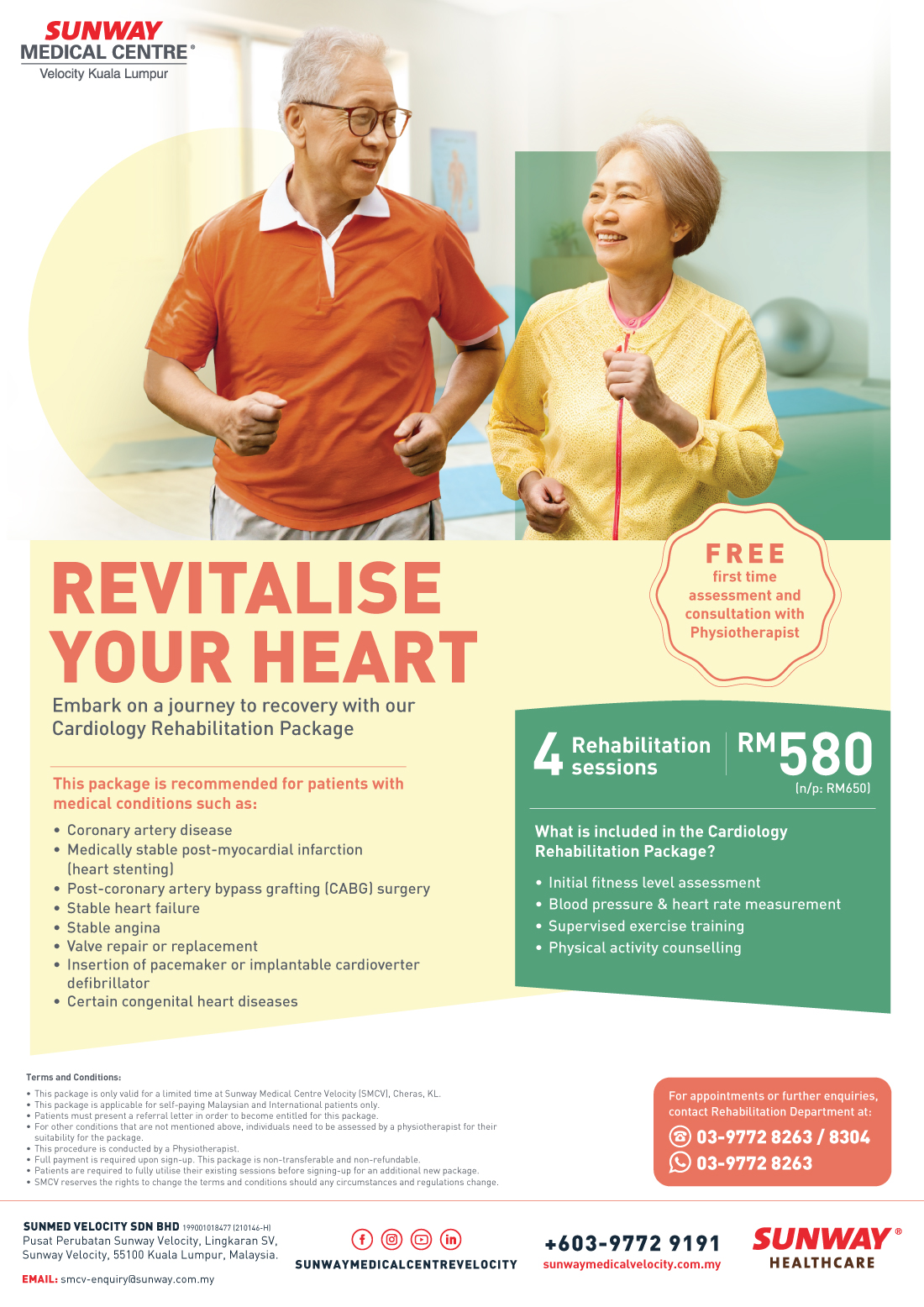 Cardiology Rehabilitation Package