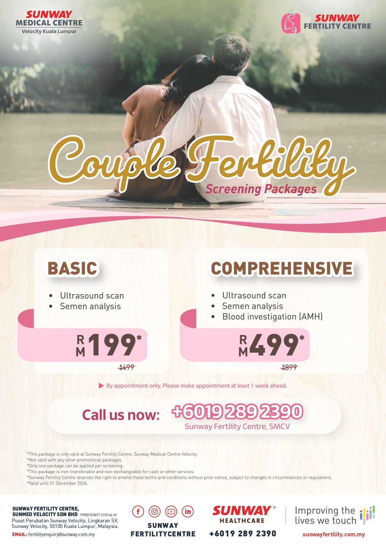 Couple Fertility Screening Package