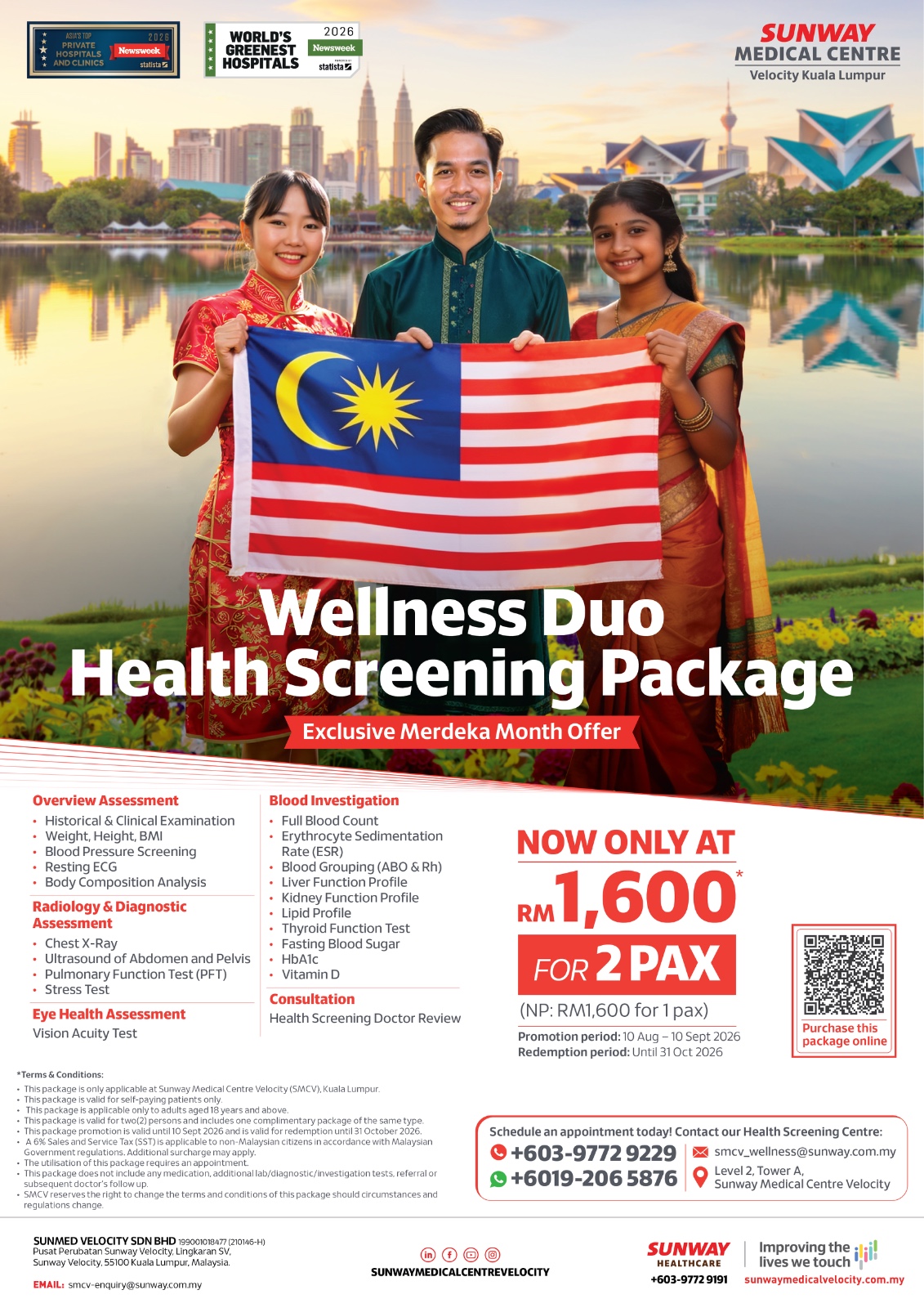 Wellness Duo Health Screening Package
